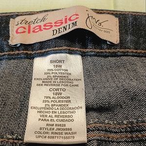 Just my size stretch classic denim jeans